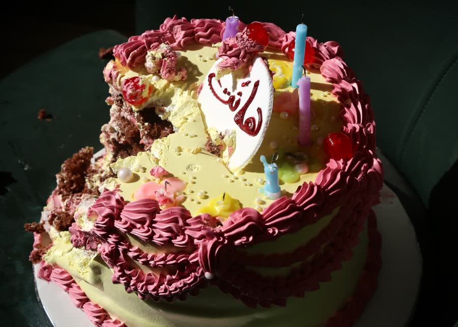 الكعكة الحقيقية في الختام